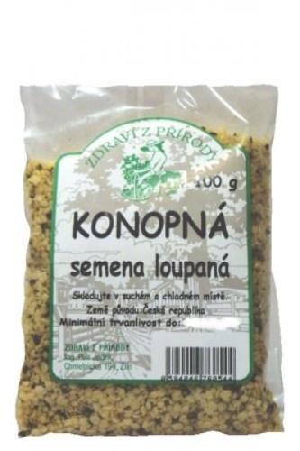 Konopné semínko loupané 100g Zdraví z přírody